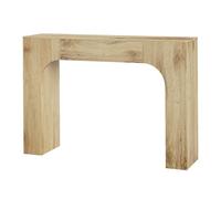 GarveeHome Slim Farmhouse Console Table for Living Room - Narrow Wooden Entryway Table, Rustic Oak Accent, Space-Saving Hallway Furniture, Behind Sofa or in Foyer, 47 Inch - 1.2 Michat Cracked Oak
