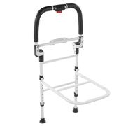 GarveeHome Supporto per alzarsi, maniglie per anziani, supporto per il letto, maniglia regolabile in altezza per anziani, luce LED per evitare cadute di notte, sicurezza e stabilità