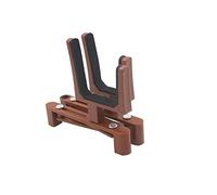 GarveeHome Supporto regolabile e pieghevole per violino e viola - Accessorio stabile e portatile per strumenti ad arco - Ideale per pratica ed esposizione - Leggero, compatto, con portaarchetto, per