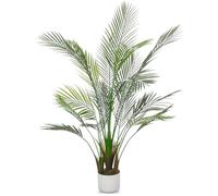 GarveeLife Artificiale Areca Palma Albero | Pianta Artificiale 100/120/125/130Cm | Palma Artificiale | Grande Pianta Artificiale Come Reale Per Soggiorno e Ufficio