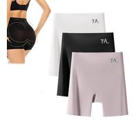 GARWAR Intimo Choosemuc,Mutandine 3 in 1 da Donna a Vita Alta in Seta di Ghiaccio, Modellanti per Pancia e Glutei,Design Invisibile Senza Cuciture per l'uso Quotidiano (l,3 Pezzi-b)