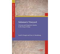 Gary A. Rendsburg Scott B. Noegel Solomon's Vineyard (Tascabile)