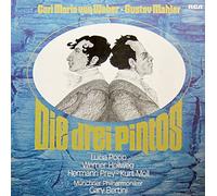Gary Bertini & Münchner Philharmoniker - Weber: DIE DREI PINTOS (bearbeitet von Gustav Mahler) [Vinyl Schallplatte] [3 LP Box-Set]