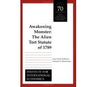 Gary Clyde Hufbauer Nicholas Awakening Monster - The Alien Tort Sta (Tascabile)