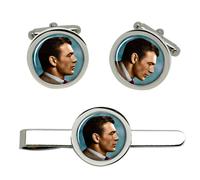 Gary Cooper Gemelli E Fermacravatta Set