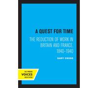 Gary Cross A Quest for Time (Tascabile)