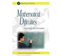 Gary D. Phye Mathematical Difficulties (Copertina rigida) Educational Psychology