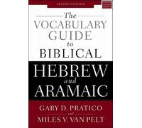 Gary D. Pratico Miles V. The Vocabulary Guide to Biblical Hebrew an (Tascabile)
