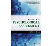 Handbook of Psychological Assessment