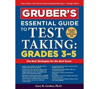 Gary Gruber Gruber's Essential Guide to Test Taking: Grades 3-5 (Tascabile)