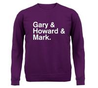 Gary,Howard & Mark - Bambini Felpa/Maglione - Cantanti Concerto Take Barlow Owen