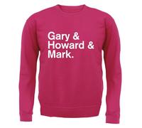 Gary,Howard & Mark - Bambini Felpa/Maglione - Cantanti Concerto Take Barlow Owen