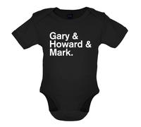 Gary,Howard & Mark - Bambino T-Shirt / Body - Cantanti Concerto Take Barlow Owen