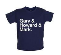 Gary,Howard & Mark - Bambino T-Shirt / Body - Cantanti Concerto Take Barlow Owen