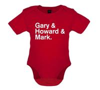 Gary,Howard & Mark - Bambino T-Shirt / Body - Cantanti Concerto Take Barlow Owen