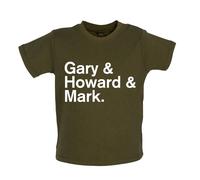 Gary,Howard & Mark - Bambino T-Shirt / Body - Cantanti Concerto Take Barlow Owen