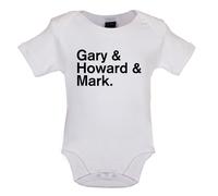 Gary,Howard & Mark - Bambino T-Shirt / Body - Cantanti Concerto Take Barlow Owen