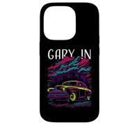 Gary Indiana Auto D'epoca Stile Retrò Design Industriale Custodia per iPhone 14 Pro