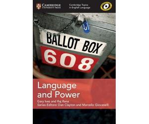 Gary Ives Raj R Cambridge Topics in English Language Language and Po (Tascabile)
