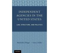 Gary J. Edles Marshall J. Independent Agencies in the United (Copertina rigida)