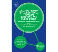 Gary J. Previts Global History of Accounting, Financial Repor (Copertina rigida)