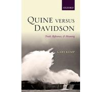 Gary Kemp Quine versus Davidson (Copertina rigida)