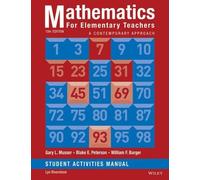 Gary L. Musser Mathematics for Elementary Teachers: A Contemporary (Tascabile)