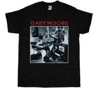 Gary Moore Still Got The Blues Blues Rock Hard Rock Unisex 100% Cotton Short-Sleeve T-Shirts Black XXXL