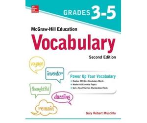 Gary Muschla McGraw-Hill Education Vocabulary Grades 3-5, Second Edi (Tascabile)