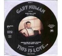 GARY NUMAN - GARY NUMAN - THIS IS LOVE - picture disc - 7 inch vinyl / 45