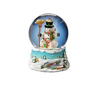 Gary Patterson - Palla di neve con pupazzo di neve "Happy Holidays"