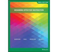 Gary R. Morrison Howard K. Kalman Steven J. Designing Effective In (Tascabile)