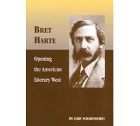 Gary Scharnhorst Bret Harte (Tascabile) Oklahoma Western Biographies