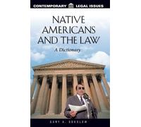 Gary Sokolow Native Americans and the Law (Copertina rigida)