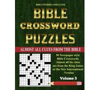 Gary W Watson Bible Crossword Puzzles Volume 5 (Tascabile)