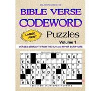 Gary W Watson Bible Verse Codeword Puzzles Vol.1 (Tascabile)