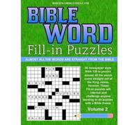 Gary W Watson Bible Word Fill-in Puzzles Volume 2 (Tascabile)