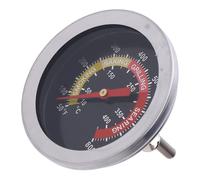 Garza a Temperatura per Griglia da 52 Mm, Termometro Analogico Barbecue in Acciaio Inossidabile per il Forno, Ottenere Risultati di Cottura Precisi, Adatti per le Raccolte