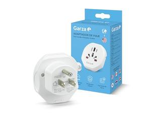 Garza - Adattatore da viaggio USA Tipo B per Stati Uniti, Canada, Giappone e altro, 5 in 1 Compatto e Sicuro, Progettato per Viaggiatori Internazionali