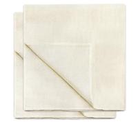 Garza Alimentare,Panno per Formaggio,Tessuto Filtrante,Telo Filtrante,Cotone Naturale Tessuto Filtro,per Vino Vapore Frutta Latte a Casa,Formaggio,Brodo e Infusi,50 x 50cm(2 Pezzi)