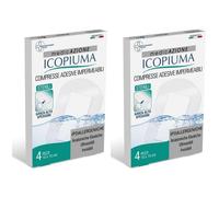 Garza Compressa Icopiuma Medicata Postoperatoria 10X15 Cm 4 Pezzi 2x4
