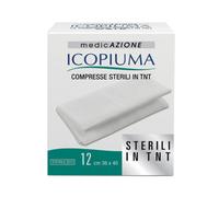 Icopiuma Garza Compressa Sterile In Tessuto Non Tessuto 36x40 cm 12 Pezzi