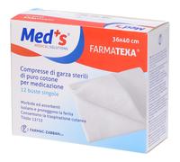 Garza Compressa Meds 12/12 36X40Cm 12 pz Garza