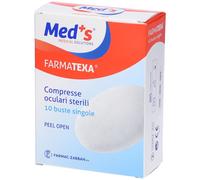 Garza Compressa Meds Farmatexa Oculare 10 Pezzi 10 pz Garza