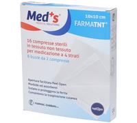 Garza Compressa Meds Tessuto Non Tessuto Peel Open 10X10Cm 16 Pezzi 16