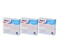 Garza Compressa Meds Tessuto Non Tessuto Peel Open 5X5Cm 12 Pezzi 3x12