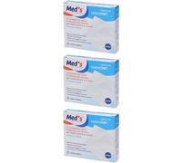 Garza Compressa Meds Tessuto Non Tessuto Peel Open 7,5X7,5Cm 12 Pezzi