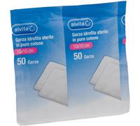 Alvita garza idrof 10x10 50pz