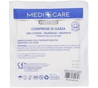 Garza Cotone 10X10 Cm 25 Pezzi 4x25 St