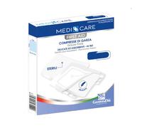 Gammadis Farmaceutici Medicare - Compresse di Garza in Cotone 10 x 10 cm, 25 compresse